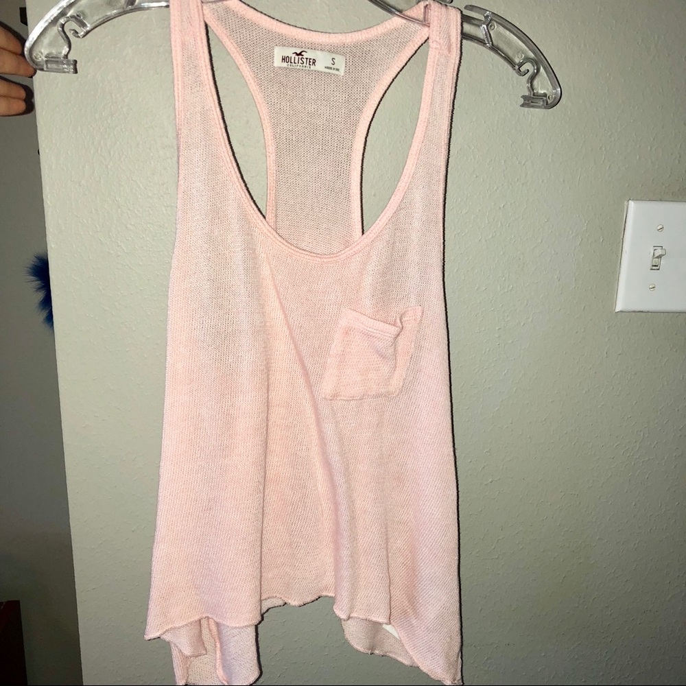 Hollister Racerback Pink Top OBO